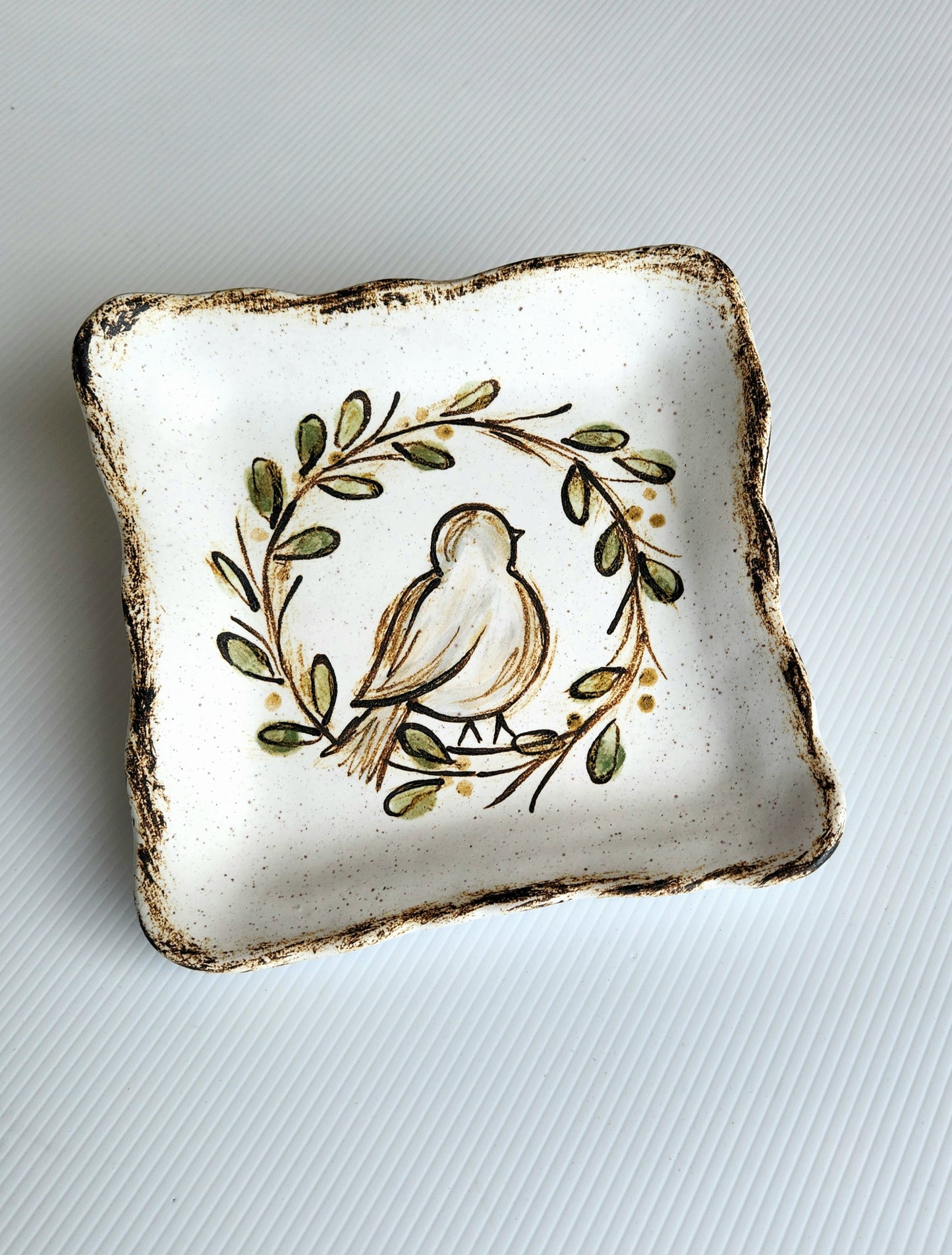 HAPPY BIRD KEEPSAKE DISH