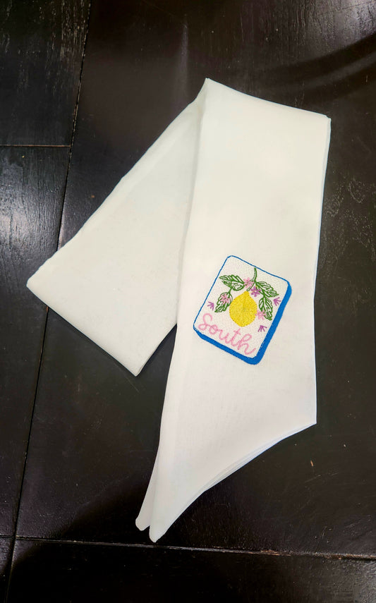 MAHJONG TILE WREATH SASH