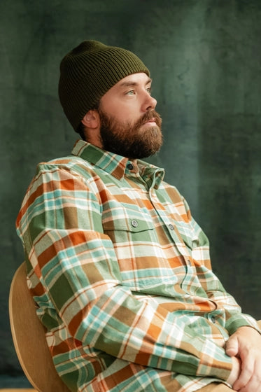 MEN'S 7 OZ FLANNEL - TALL