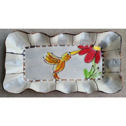 HUMMINGBIRD DESSERT TRAY