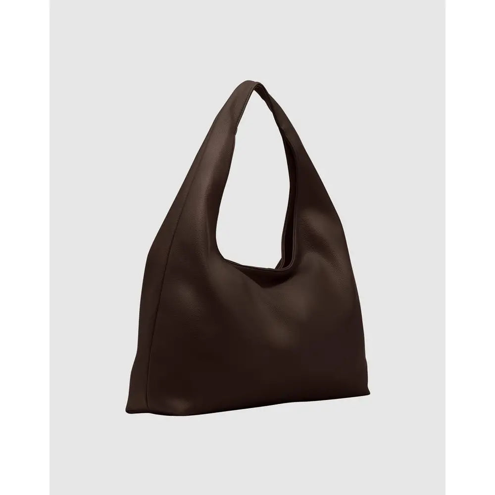 MONACO SHOULDER BAG - CHOCOLATE