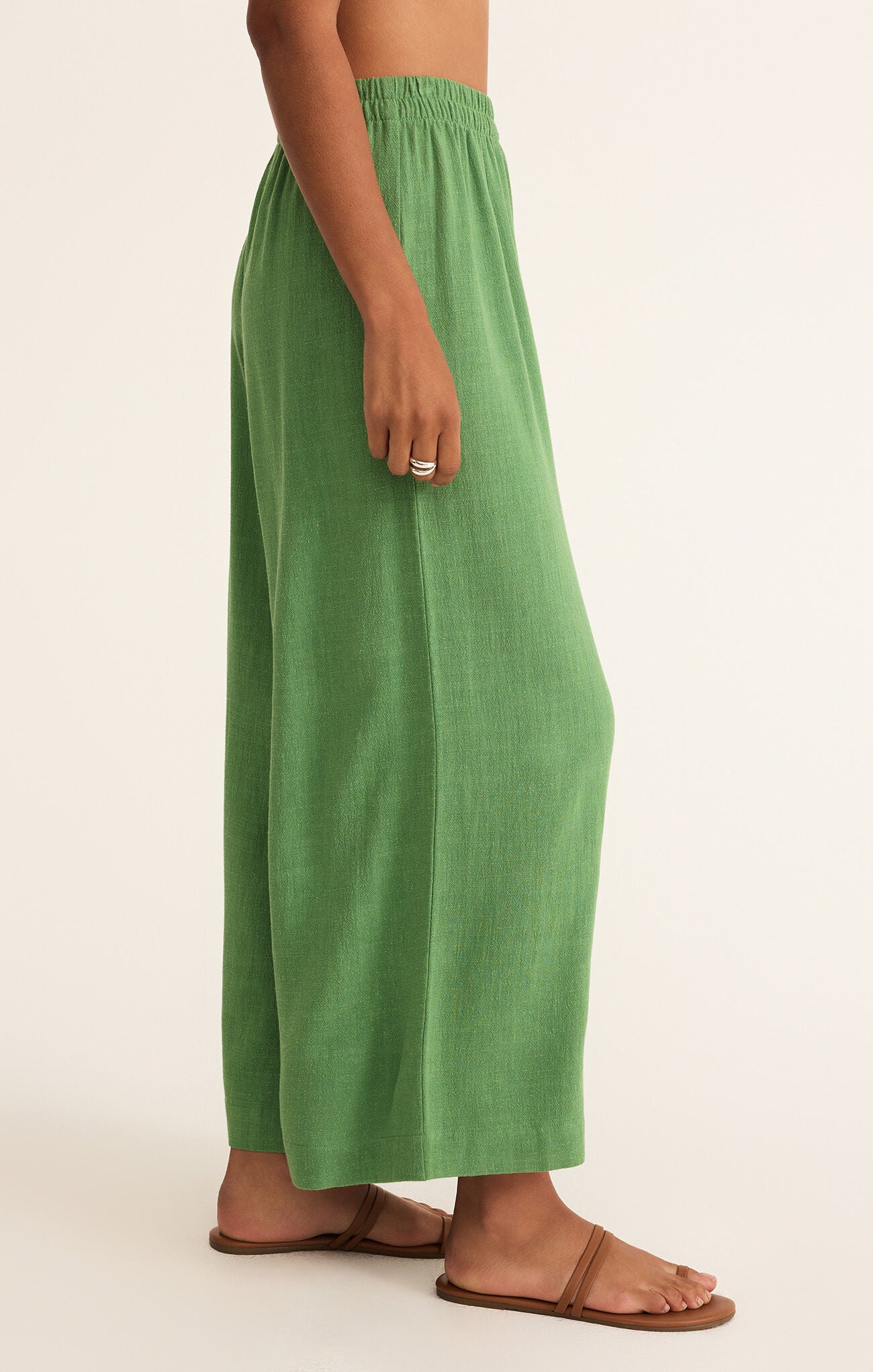SCOUT LINEN RAYON PANT - LAWN