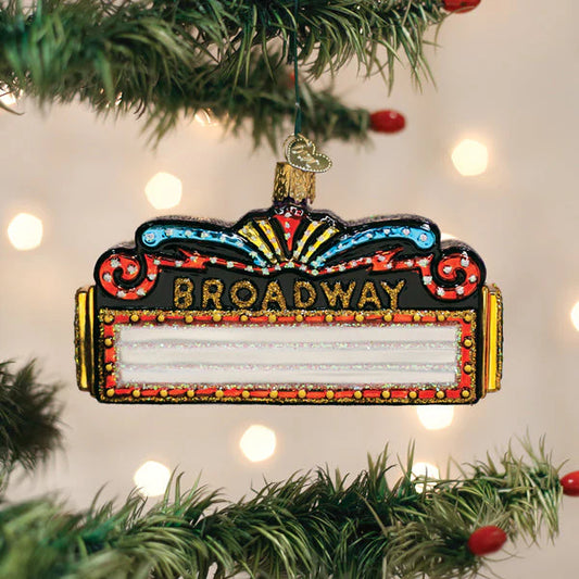 BROADWAY MARQUEE ORNAMENT