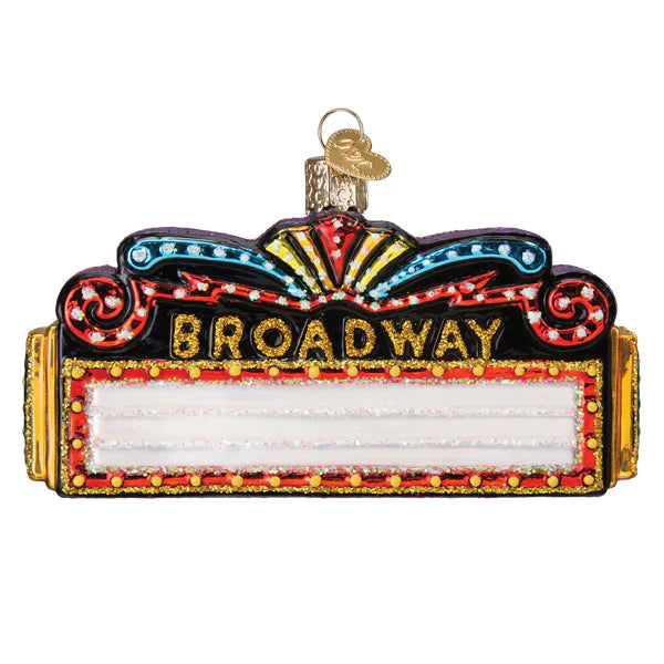 BROADWAY MARQUEE ORNAMENT