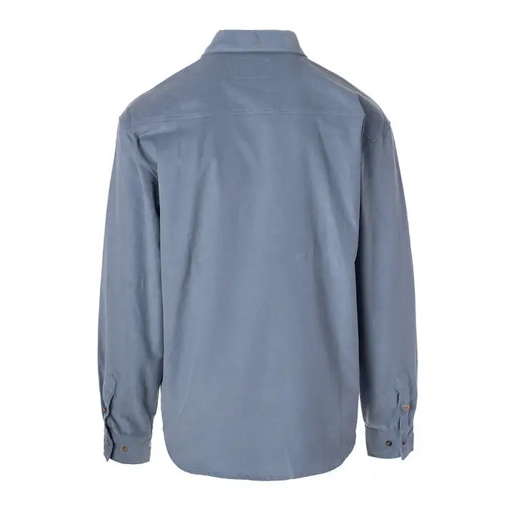 COROUROY BUTTON DOWN - BLUE