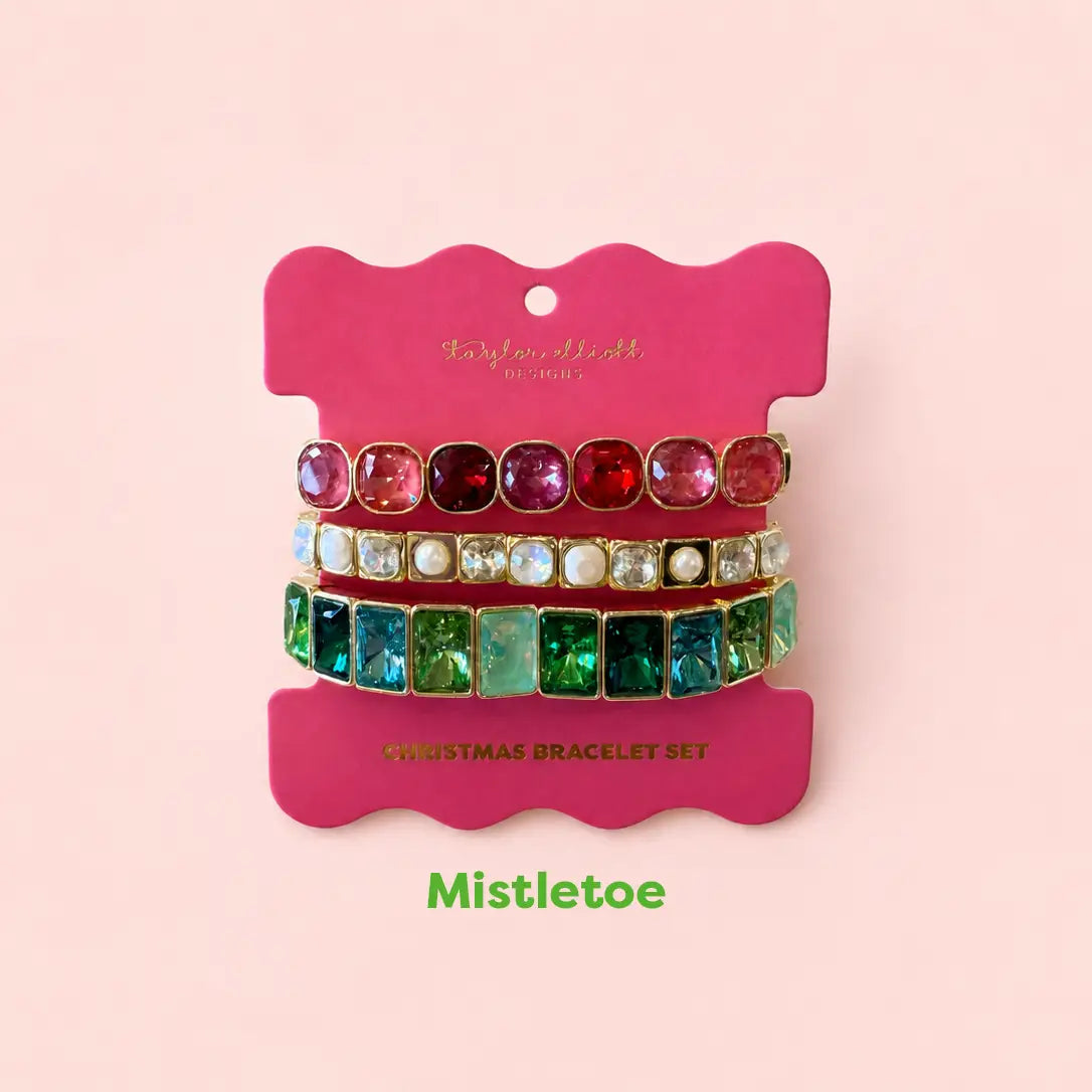 MISCLETOE BRACELET SET