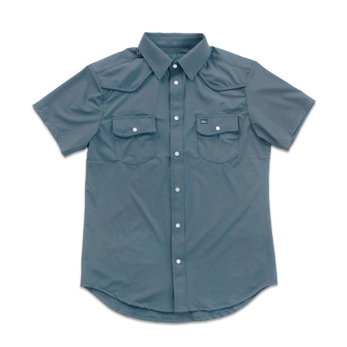 RIO PEARL SNAP SHIRT - STEEL