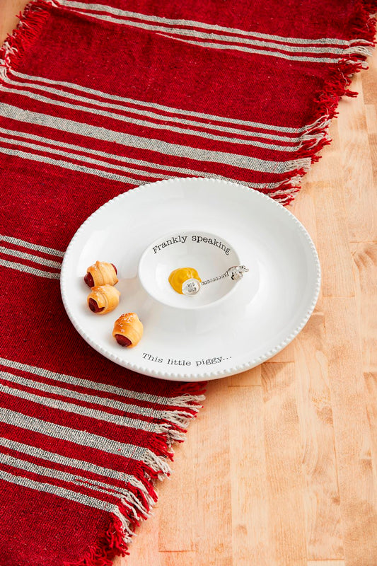 PIGS IN A BLANKET PLATTER SET