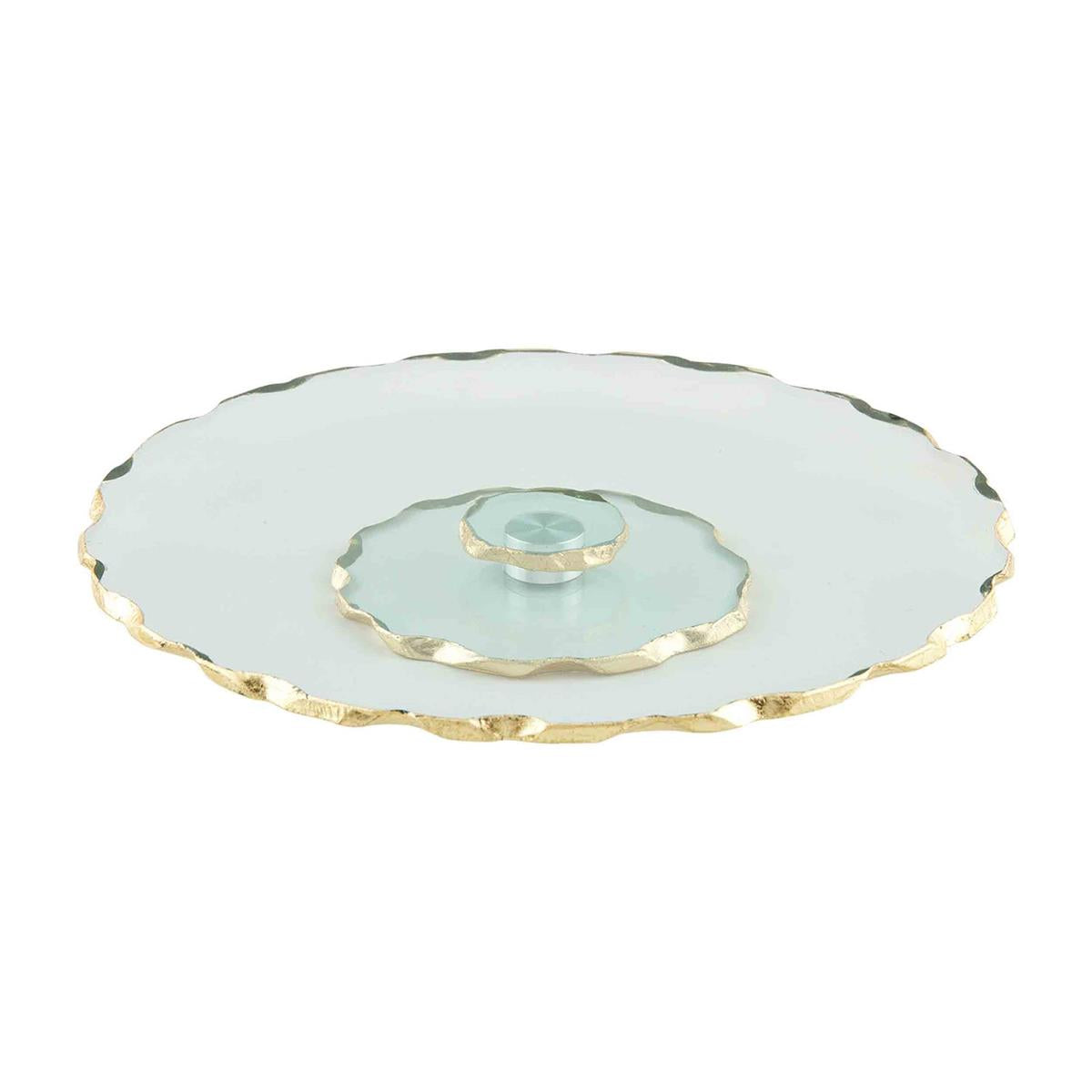 GOLD EDGE LAZY SUSAN