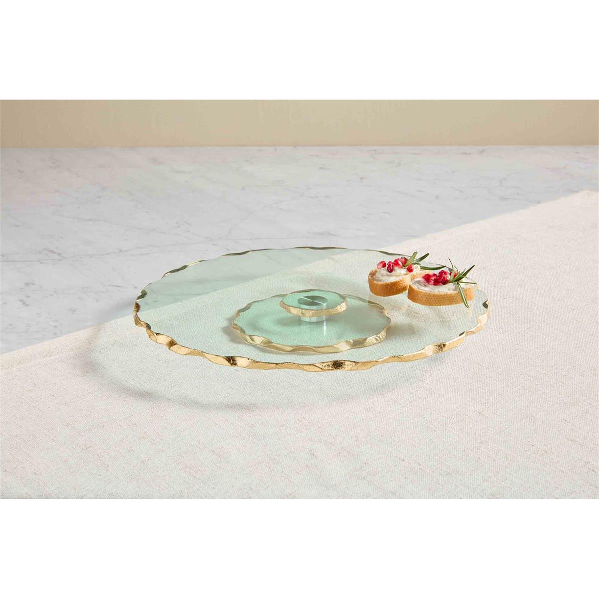 GOLD EDGE LAZY SUSAN