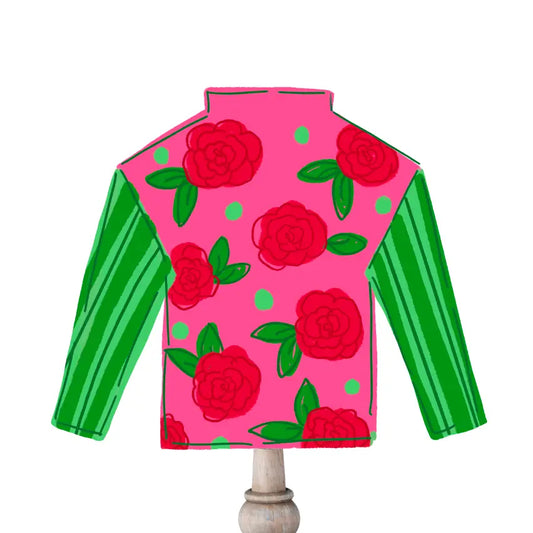 ROSE DERBY JOCKEY SILK TOPPER