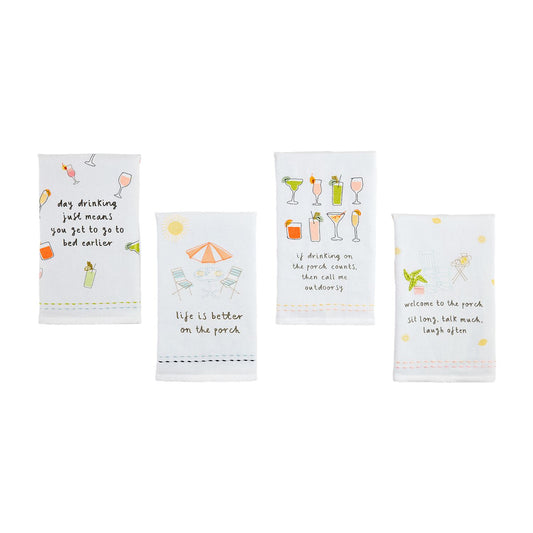 PORCH DRINKING TOWELS