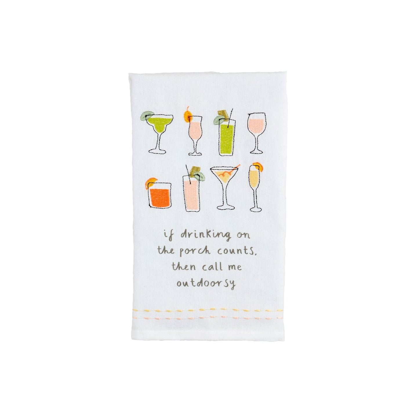 PORCH DRINKING TOWELS