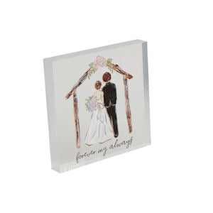 WEDDING ACRYLIC PLAQUES