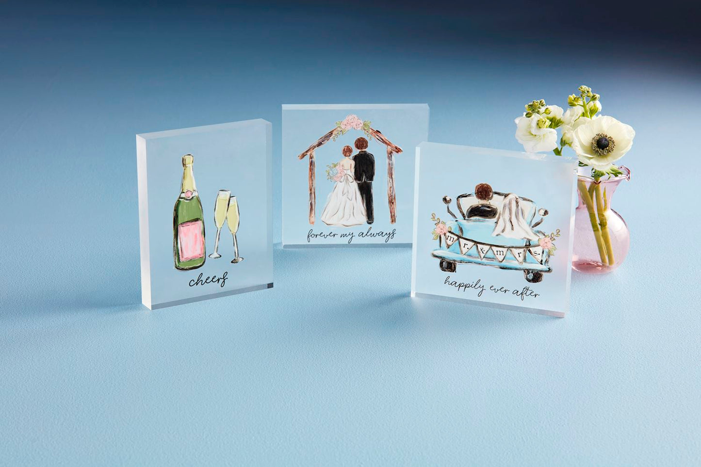 WEDDING ACRYLIC PLAQUES