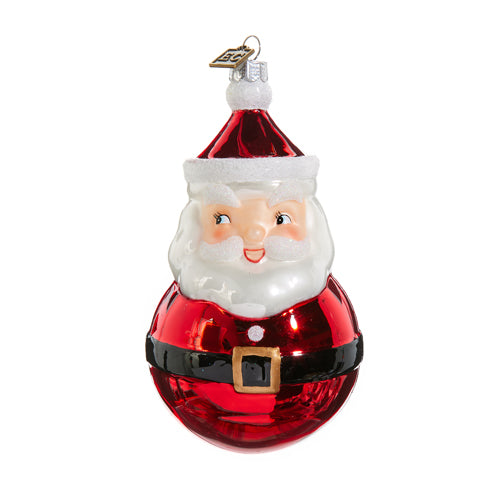 ERIC CORTINA RETRO SANTA BALL ORNAMENT