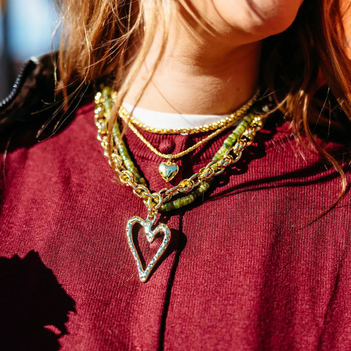 CARA HEART CHARM