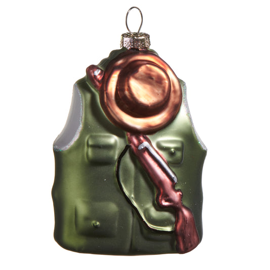 HUNTING VEST ORNAMENT