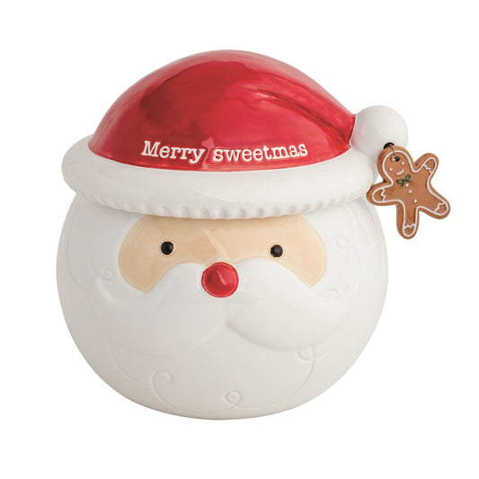 MUSICAL SANTA COOKIE JAR