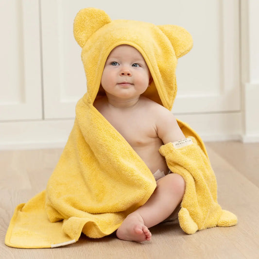HOODED TOWEL & WASH MITT SET