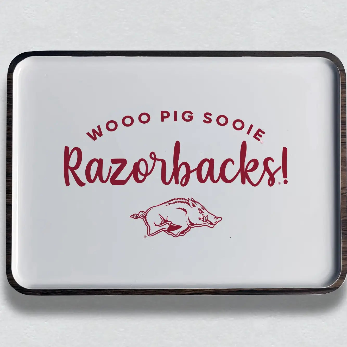 ARKANSAS SPIRIT MANGO WOOD TRAY