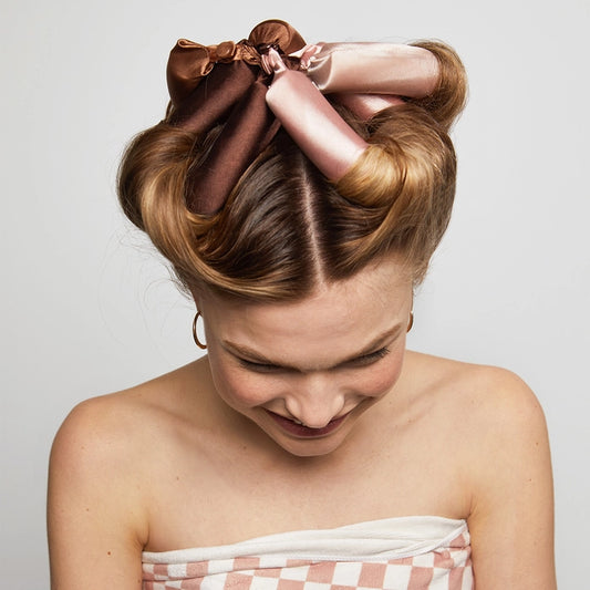 SATIN JUMBO FLEXI RODS 4 PC