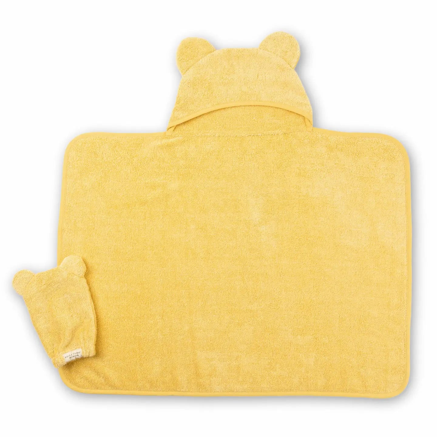HOODED TOWEL & WASH MITT SET