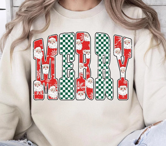 MERRY CHRISTMAS SWEATSHIRT