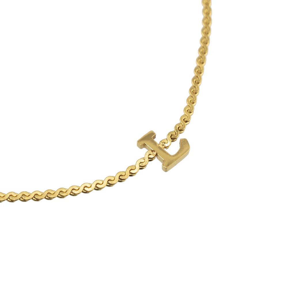 DAINTY LOVE INITIAL BRACELET