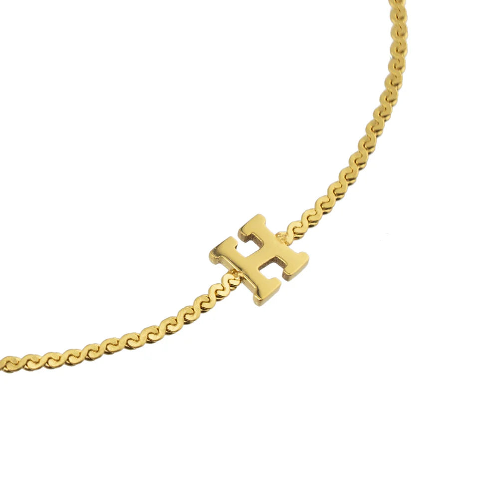 DAINTY LOVE INITIAL BRACELET