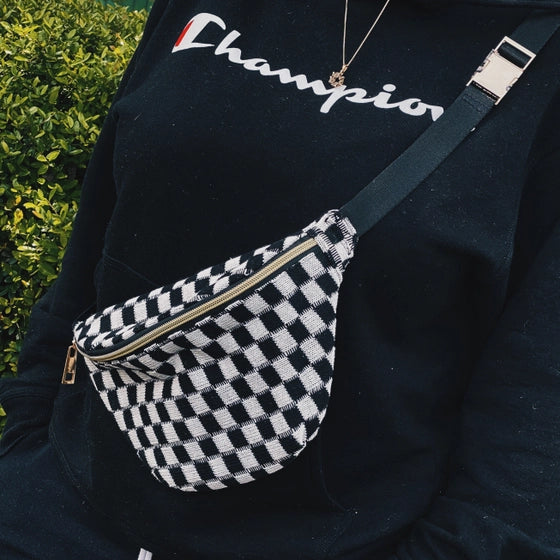 CHECK YO SELF SLING BAG