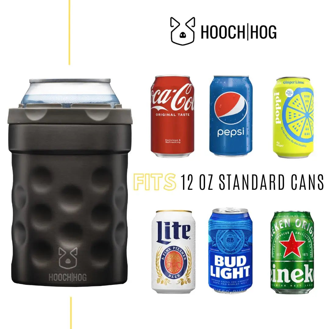 THE SHORTY CAN COOLER - GUNMETAL