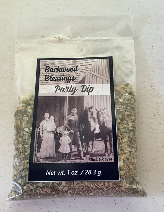 BACKWOOD BLESSINGS - PARTY DIP MIX