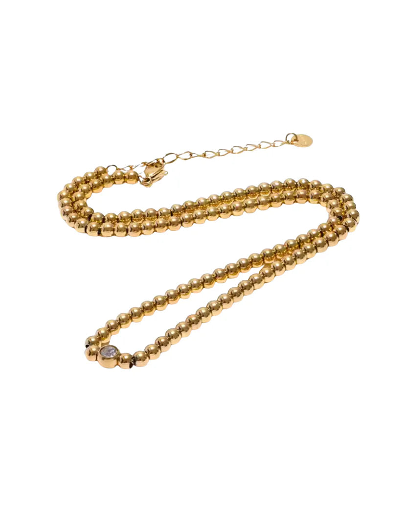 OLIVIA BEADED NECKLACE