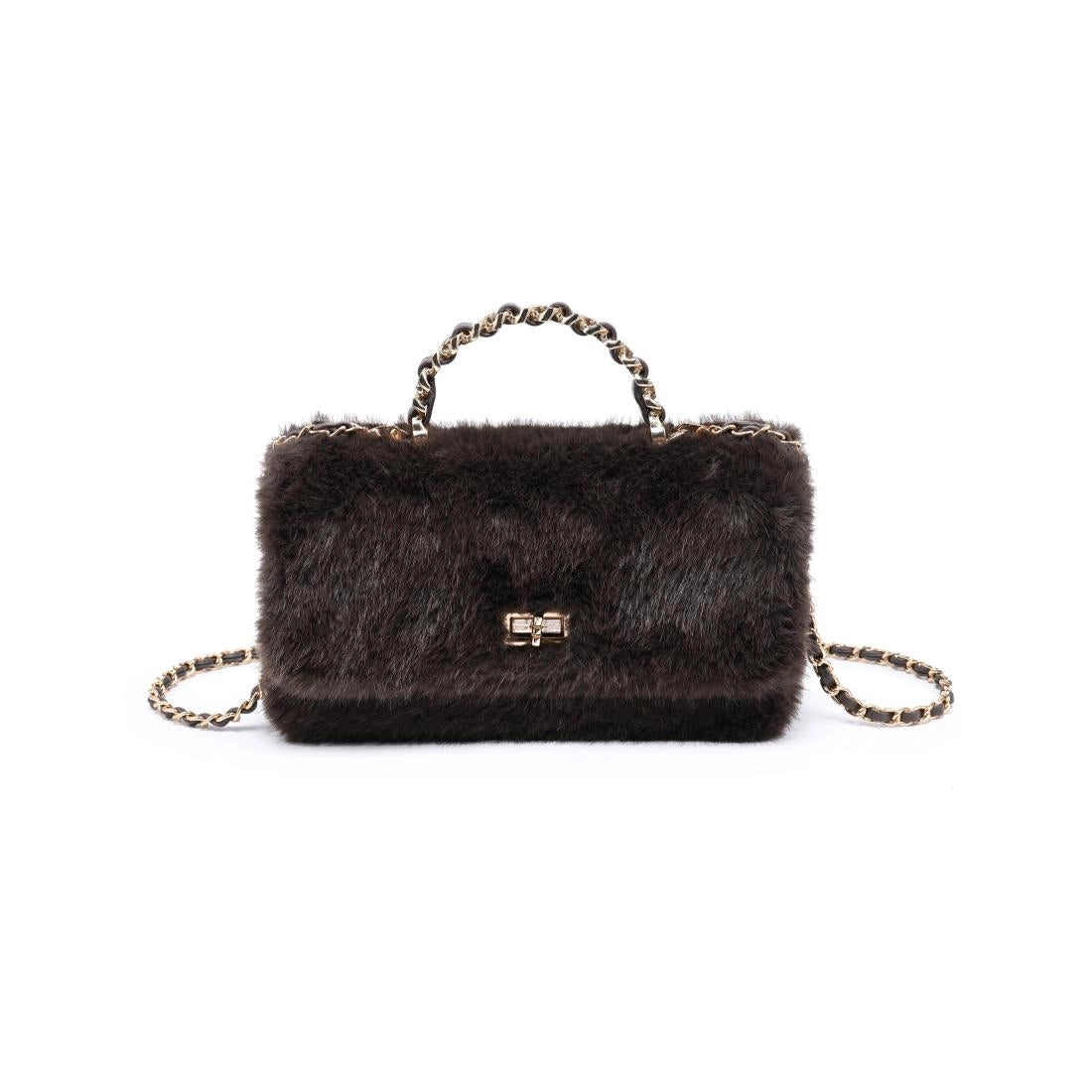 LULU CROSSBODY BAG - CHOCOLATE