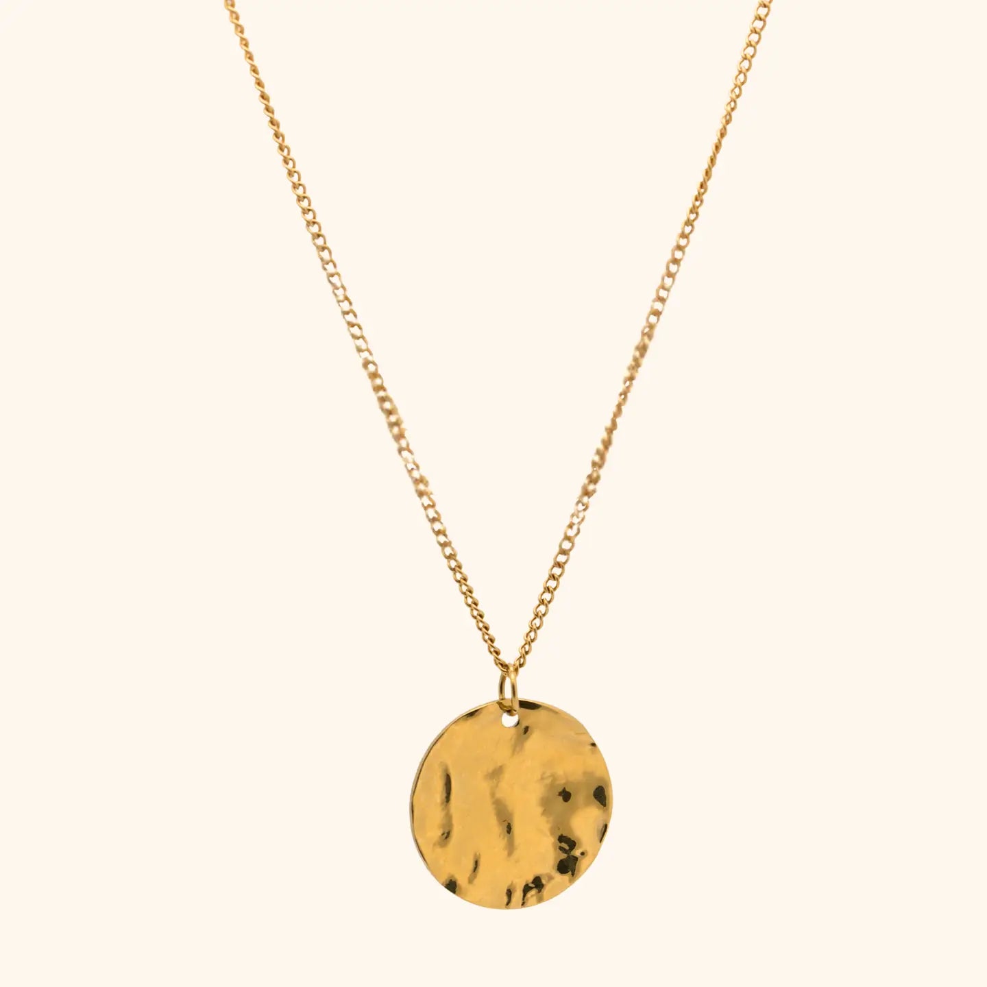 LUNA DISC NECKLACE
