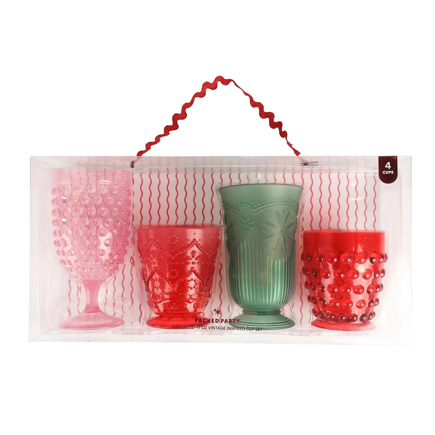 HOLIDAY CHEERS DRINKWARE SET