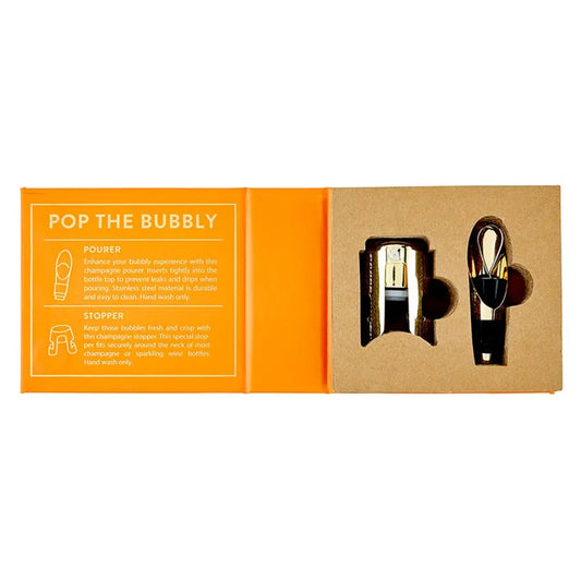 "BUT FIRST, PROSECO" BOOK BOX GIFT SET