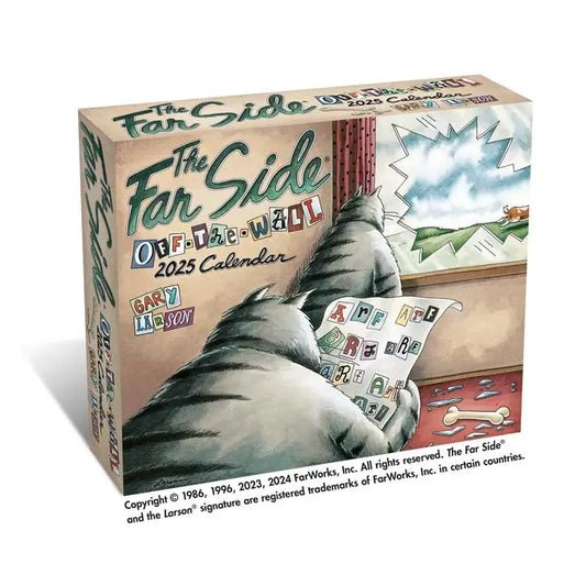FAR SIDE 2025 OFF-THE-WALL DAY-TO-DAY CALENDAR BY GARY LARSON
