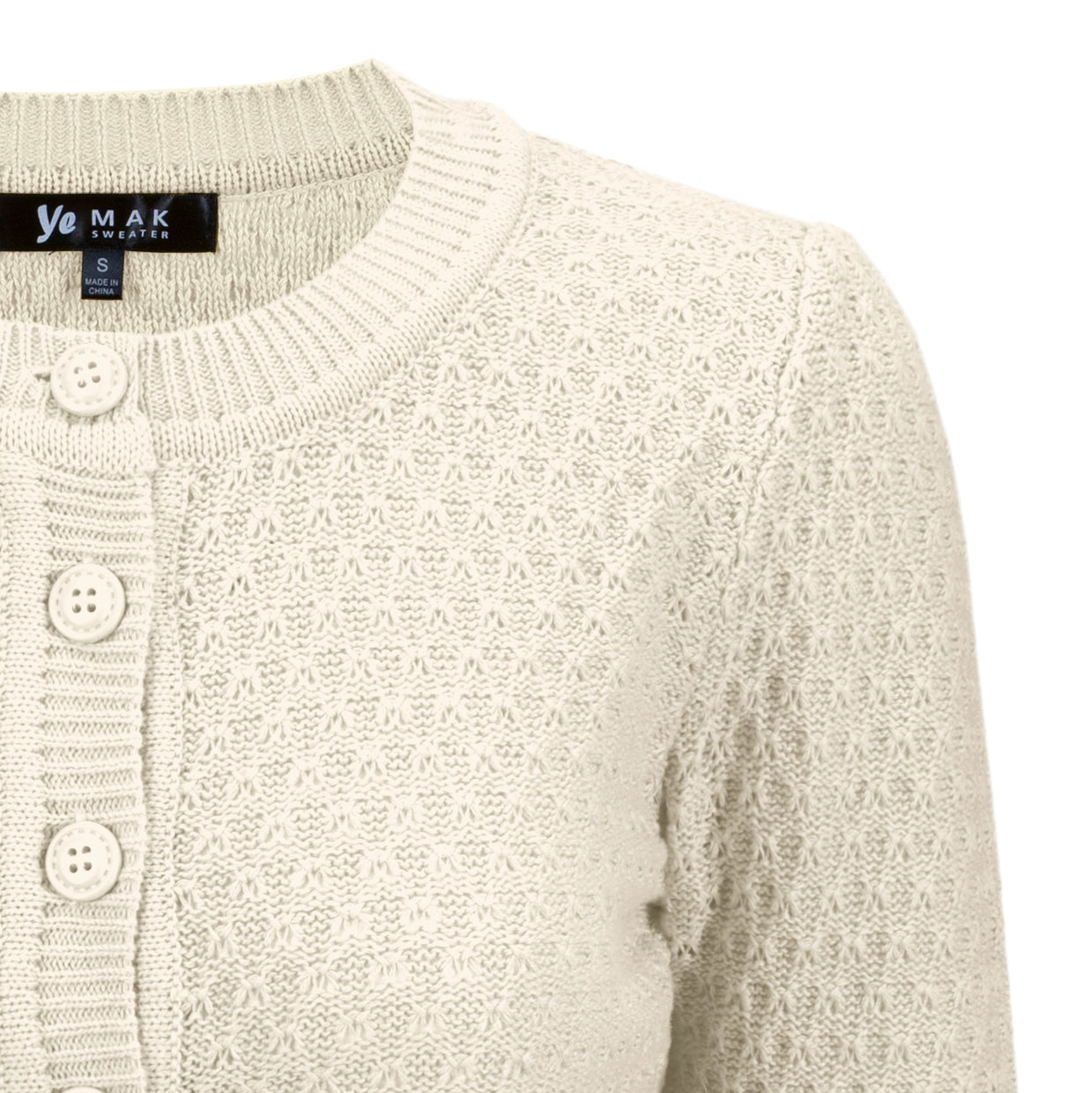 CROPPED KNIT CARDIGAN