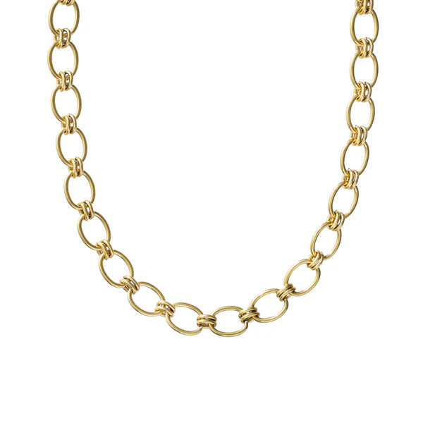 CHUNKY OVAL NECKLACE