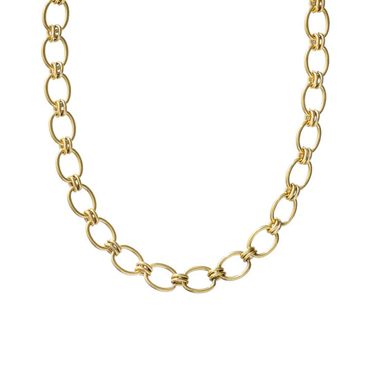 CHUNKY OVAL NECKLACE