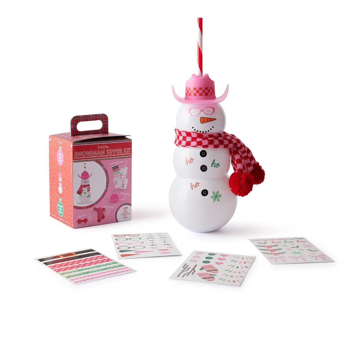 SNOWMAN SIPPER DIY BUNDLE