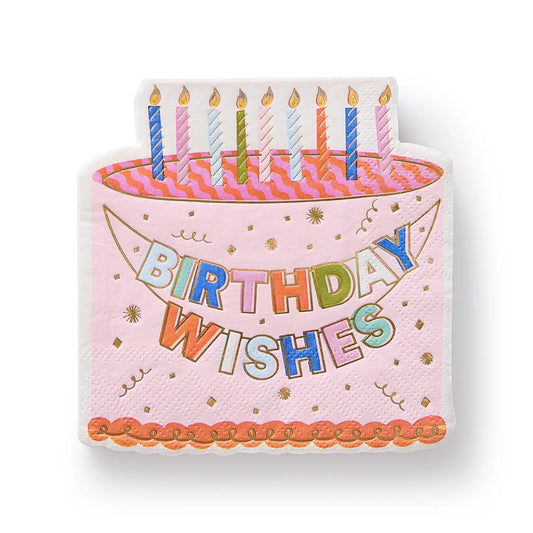BIRTHDAY WISHES NAPKINS