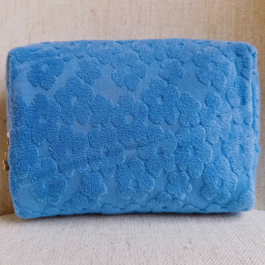 DAISY EMBOSSED COSMETIC CASE