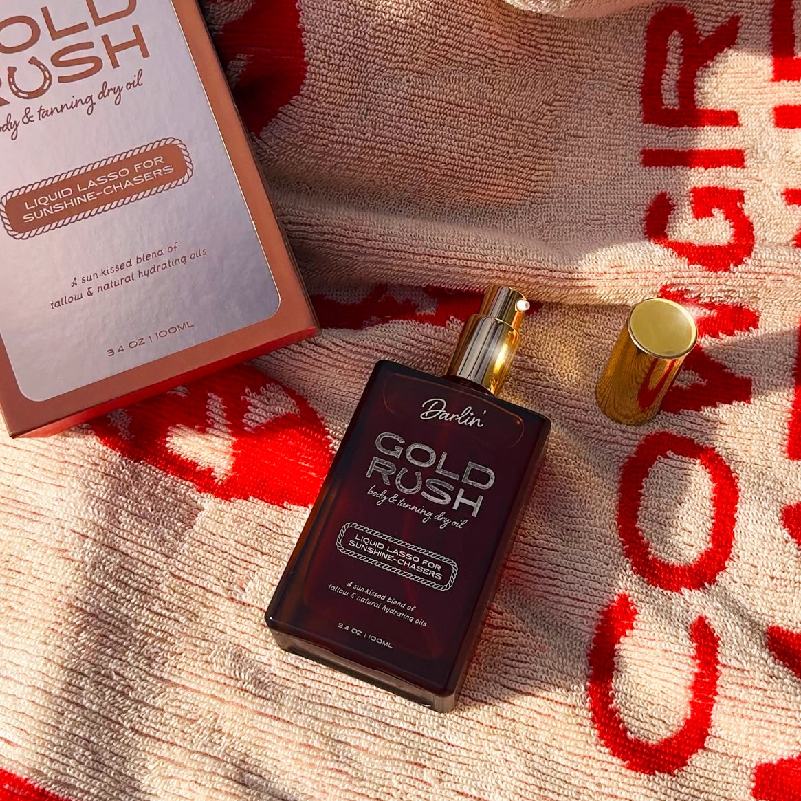GOLD RUSH LUXURY BODY + TANNING OIL