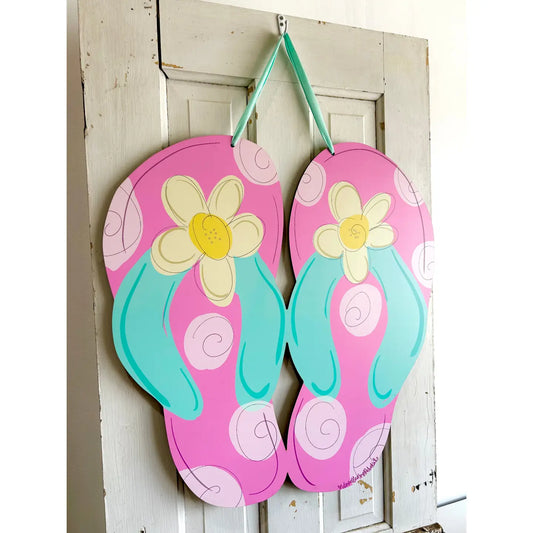 FLIP FLOPS DOOR HANGER