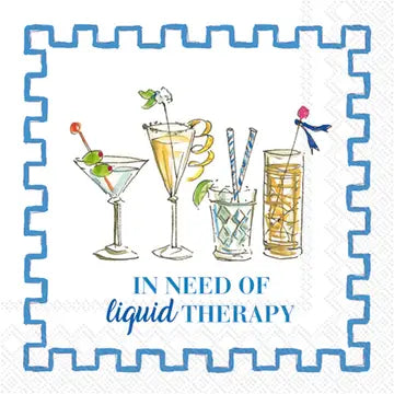 LIQUID THERAPY COCKTAIL NAPKINS