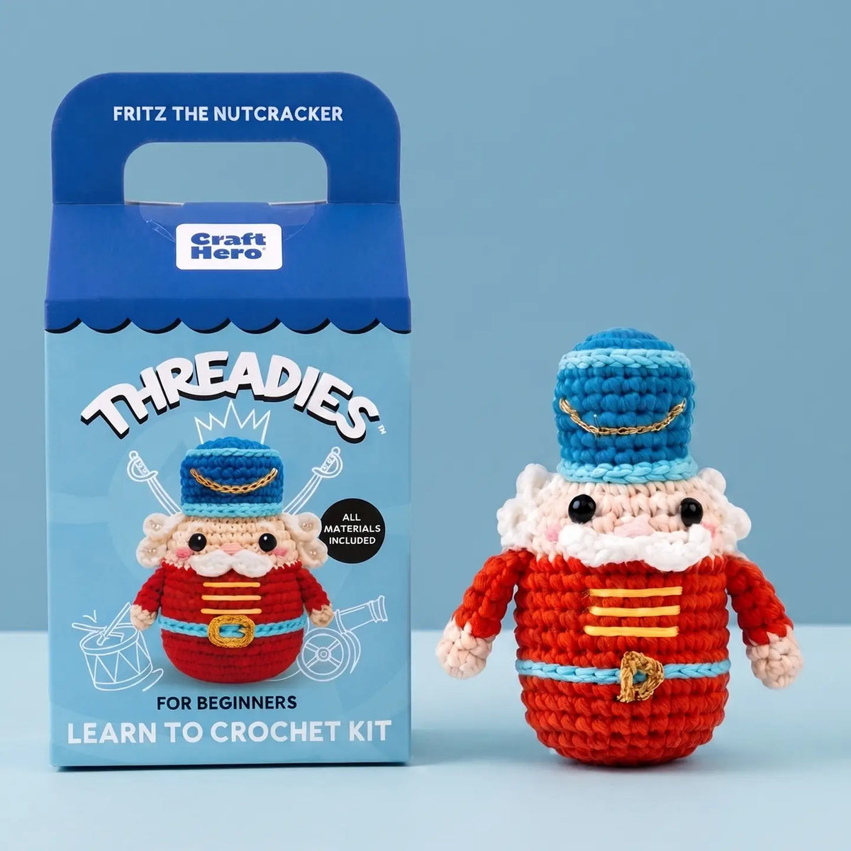 CHRISTMAS NUTCRACKER CROCHET KIT