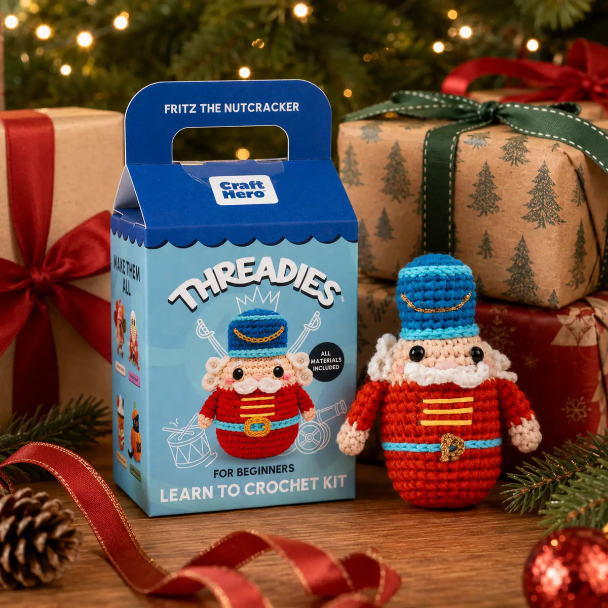 CHRISTMAS NUTCRACKER CROCHET KIT